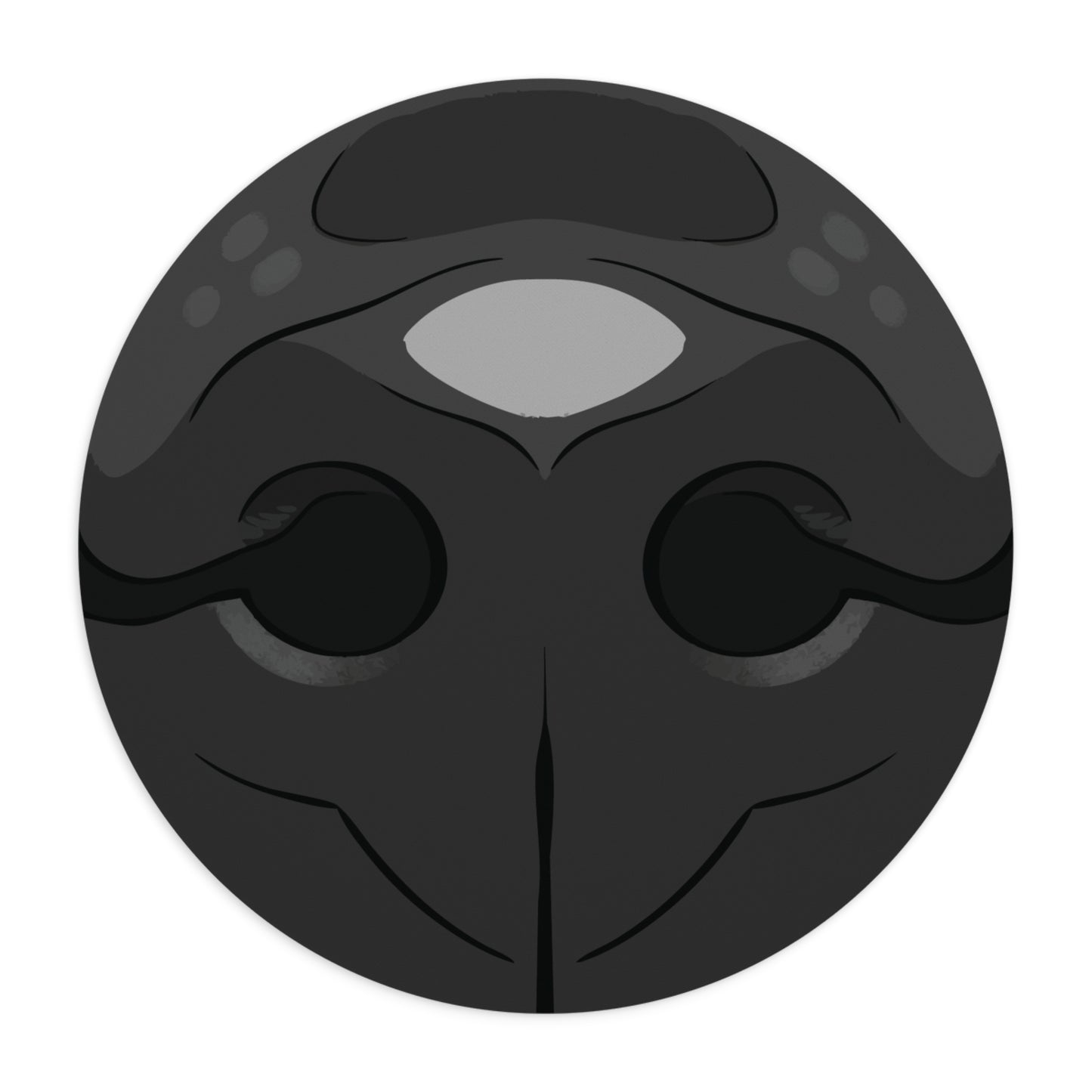 Black Nose Mouse Pad