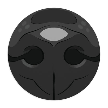 Black Nose Mouse Pad