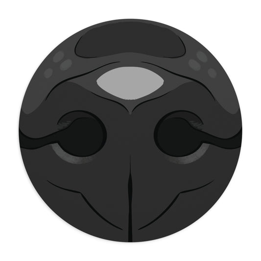 Black Nose Mouse Pad